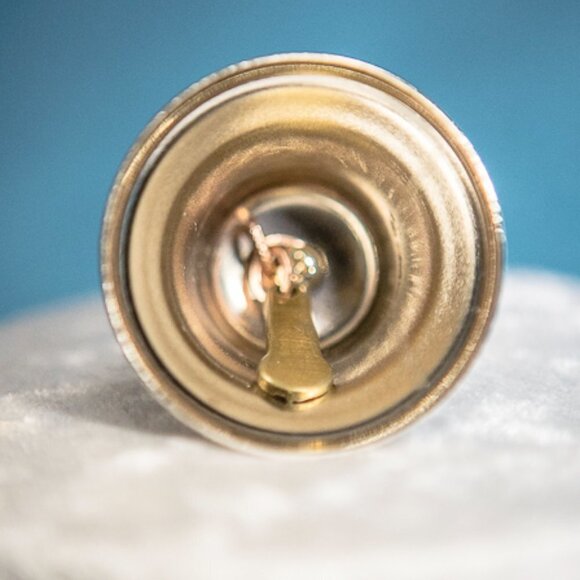 EARLY Souvenir Collector Bell BIG CREEK BOAT FARM RR#2 Caledonia Ontario - Picture 6 of 6